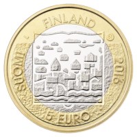Finlande 5 euros « Kallio » 2016
