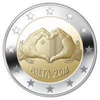 Malta 2 Euro "Love" 2016