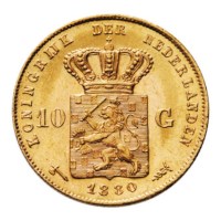 10 Gulden 1880 Willem III Pr