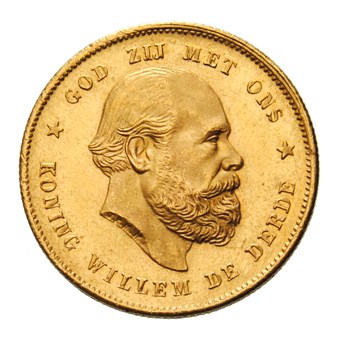 10 gulden 1880 Willem III Pr-