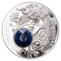 Puur Zilveren 10 Dollar "Royal Delft Pauw" 2017