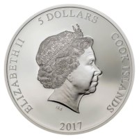 Puur Zilveren 5 Dollar "Wonderful Mosaics" 2017