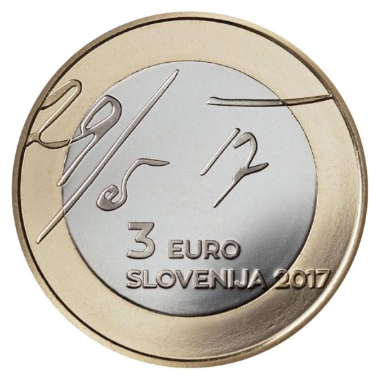 Slovenië 3 Euro "Mei-Manifest" 2017