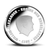 Johan Cruijff Vijfje 2017 UNC-kwaliteit in coincard