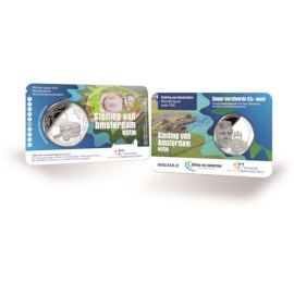 Stelling van Amsterdam Vijfje 2017 UNC-kwaliteit in coincard