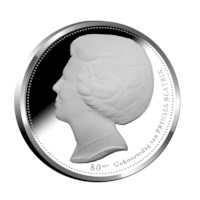 80 years Beatrix Medal 2018 Silver Proof