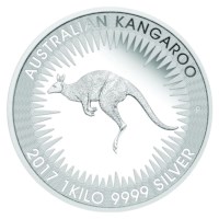 Australië "Kangaroo" Zilver Proof Kilo 2017