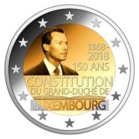  Luxembourg 2 Euro "Constitution" 2018