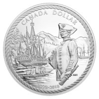 Canada 1 Dollar "Captain Cook" 2018