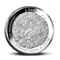  Leeuwarden 5 euro coin 2018 Silver Proof
