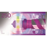 Billet de banque miniature en argent f250, - Phare