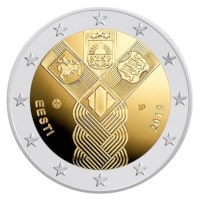 Estland 2 Euro "Baltische Staten" 2018