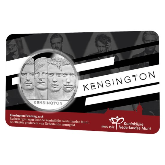 Coin de Kensington 2018 dans un coincard