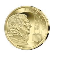 België 25 Euro "Hugo Claus" 2018 Goud Proof