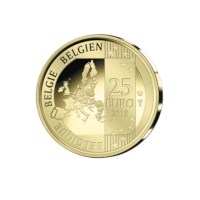 België 25 Euro "Hugo Claus" 2018 Goud Proof