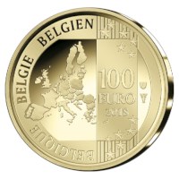 Pièce de 100 euros Belgique 2018 « Roi Baudouin »