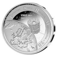 Pièce de 20 euros Belgique 2018 « ESRO-2B » en argent