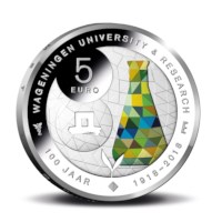 Silver 'Wageningen University' Colorset Silver Proof 2018