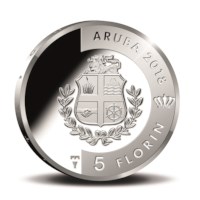 Aruba 5 Florin ´Soldachi´ 2018 Silver Proof 