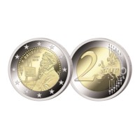 2 euro commemorative coin Belgium 2019 ‘450 years Pieter Bruegel the Elder’  BU in coincard - NL