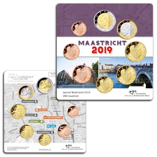 Annual Set The Netherlands 2019 UNC-quality