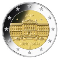Duitsland 2 Euro "Bundesrat" 2019 Coincard "A"