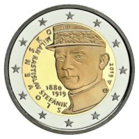 Slovakia 2 Euro "Stefanik" 2019