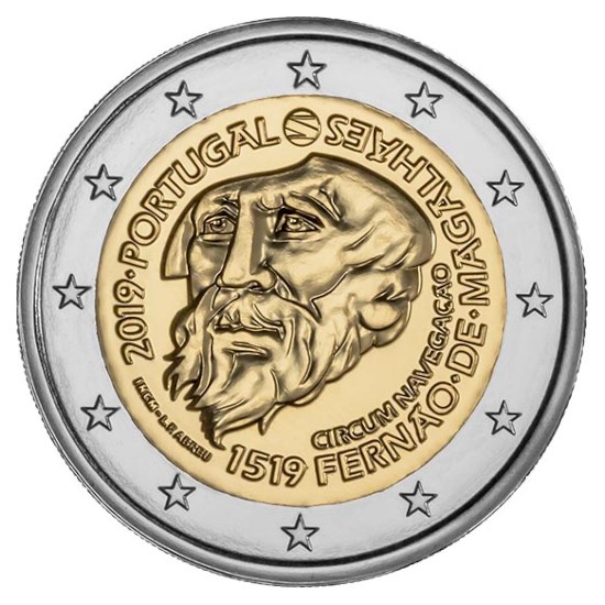 Portugal 2 euros « Magellan » 2019