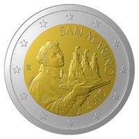 San Marino 2 Euro 2019 UNC