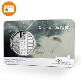 Market Garden 5 Euro Coin UNC quality in coincard