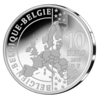 Silver 10 euro coin Belgium 2019 “100th anniversary of the birth of Briek Schotte”