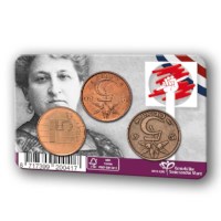 100 years of women’s suffrage in the Netherlands 2019 in coincard