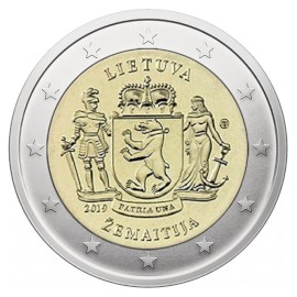 Lituanie 2 Euro « Zemaitija » 2019
