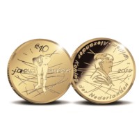 Jaap Eden 10 Euro Coin 2019 Gold Proof