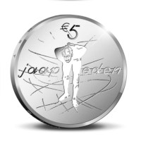 Jaap Eden 5 Euro Coin 2019 Silver Proof