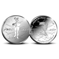 Jaap Eden 5 Euro Coin 2019 Silver Proof