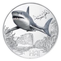 Austria 3 Euro "Shark" 2018