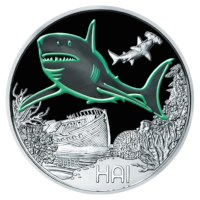 Autriche 3 euros « Requin » 2018 