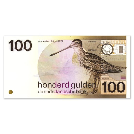 100 Gulden "Snip" 1977 ZFr+