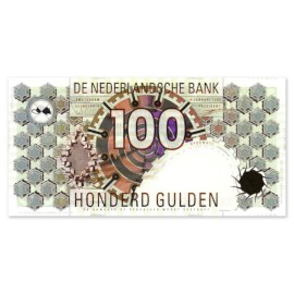 100 Gulden "Steenuil" 1992 UNC