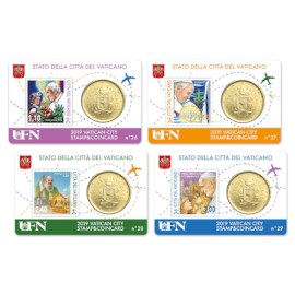 Vaticaan Coincard + Postzegel Set 2019 #2