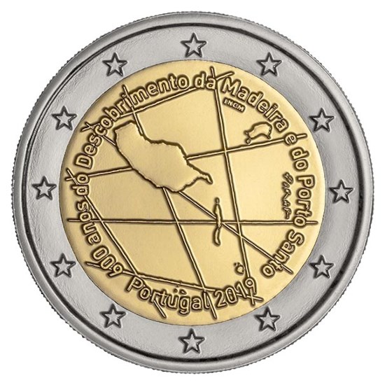 Portugal 2 euros « Madère » 2019