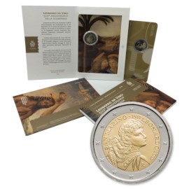 Saint-Marin 2 euros « Leonardo da Vinci » 2019
