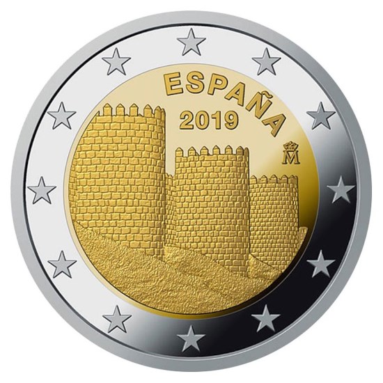 Spain 2 Euro ‘’Avila’’ 2019