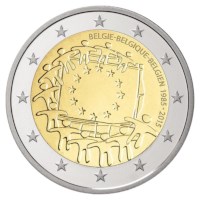 Belgium 2 Euro "European flag" 2015