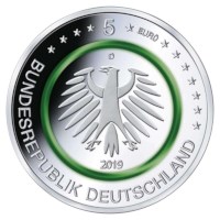 Duitsland 5 Euro "Gematigde Zone" 2019