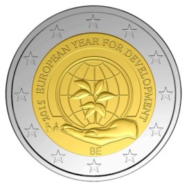 Belgique 2 euros « Développement » 2015