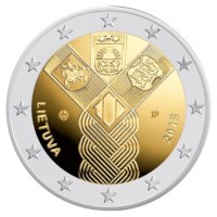 Lithuania 2 Euro "Baltic States" 2018