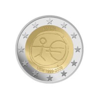 Malte 2 euros « 10 ans EMU » 2009