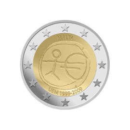 Malta 2 Euro "10 Jaar EMU" 2009